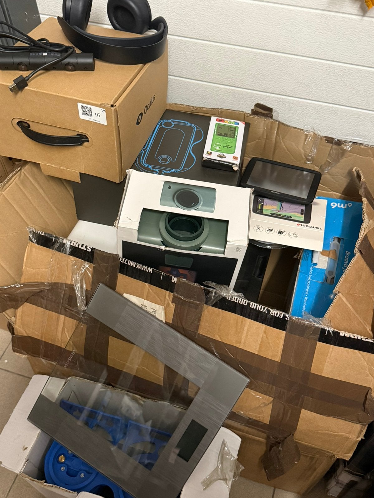 Lot pour pièces Sony, imprimante pro Kyocera, casques VR etc, Enlèvement, Utilisé