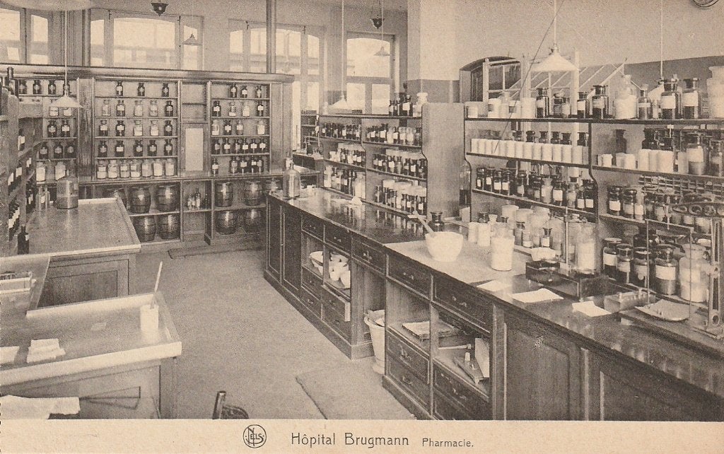 Brussel. Hopital Brugmann. Pharmacie, Enlèvement ou Envoi, Non affranchie, Bruxelles (Capitale)