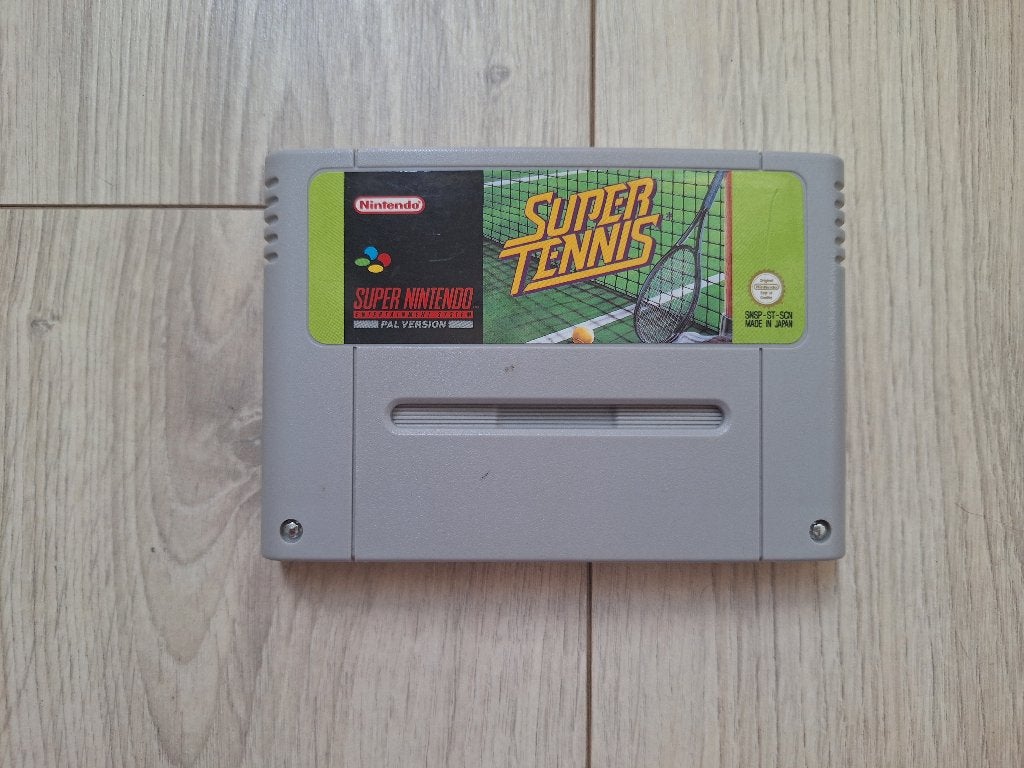 Super Tennis voor de Super Nintendo (SNES), Games en Spelcomputers, Avontuur en Actie, 2 spelers, Eén computer, Ophalen of Verzenden