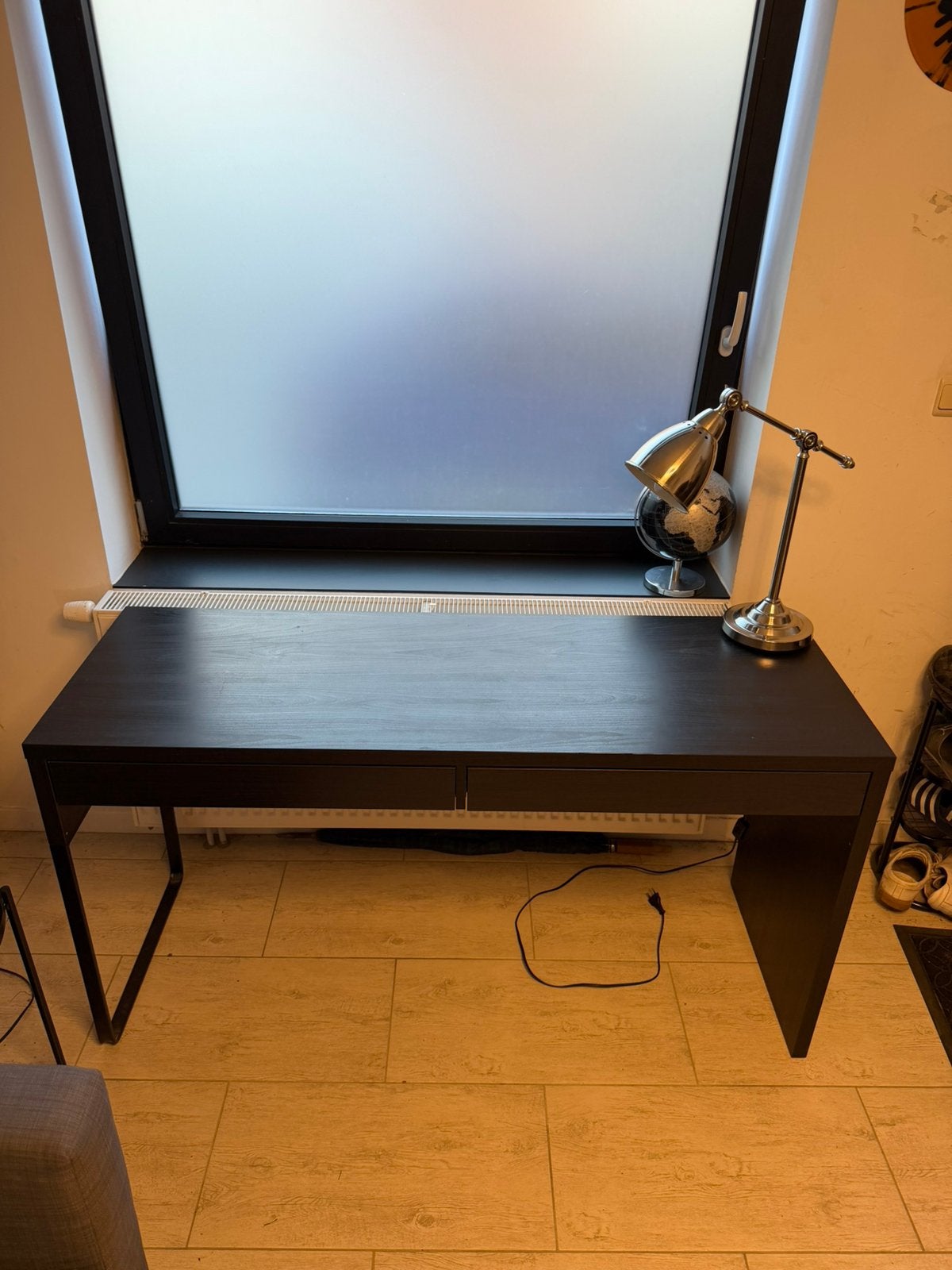 Micke bureau zwart - ikea, Huis en Inrichting, Ophalen, Zwart, Gebruikt, IKEA