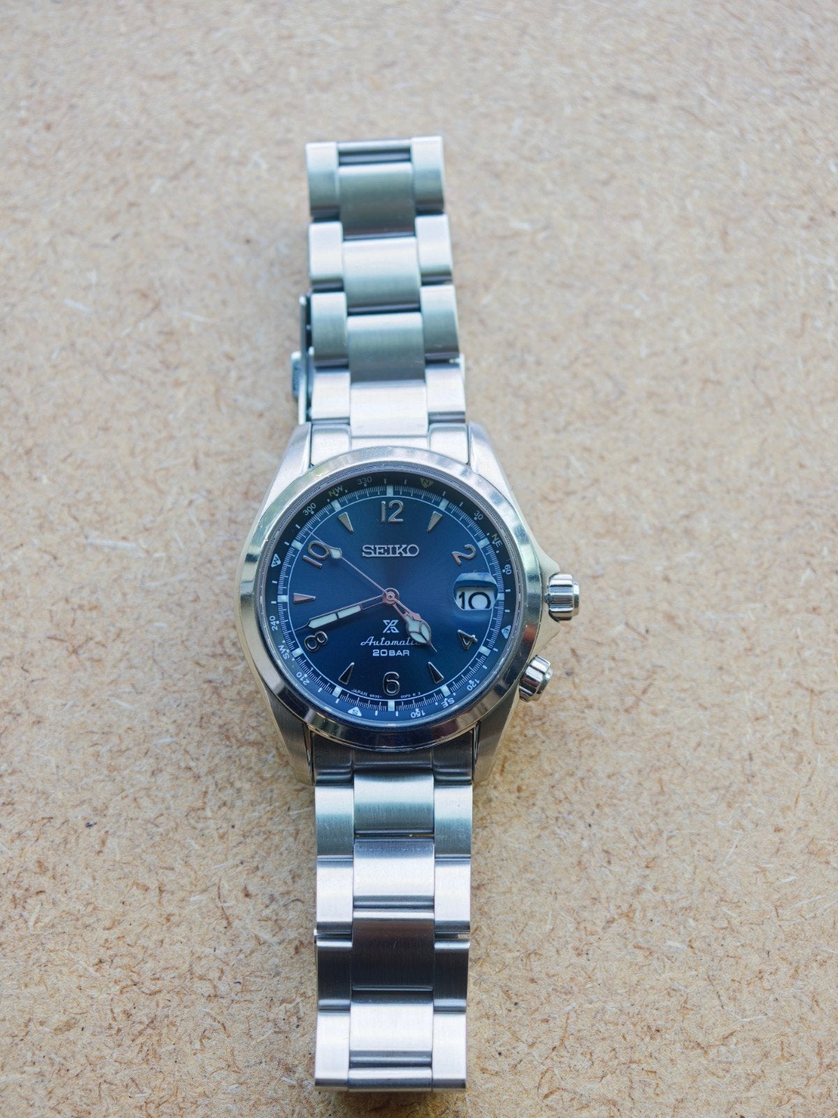 Seiko Prospex "Glacier"  Alpinist, Ophalen of Verzenden, Seiko
