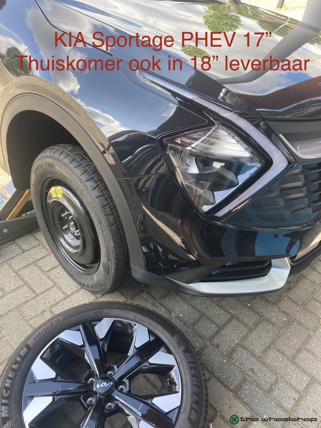 Thuiskomer Reservewiel KIA Niro EV3 Sportage Stonic 15 - 18, Autos : Pièces & Accessoires, Pneus et Jantes, Enlèvement ou Envoi