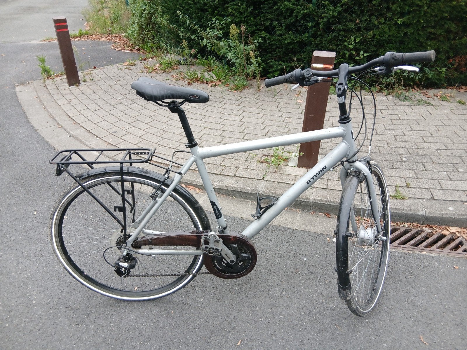 vélo homme btwin, Enlèvement