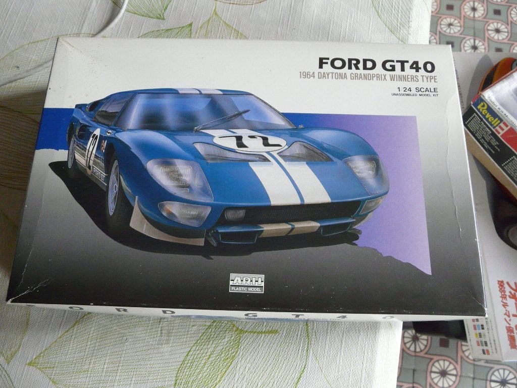 FORD GT 40 1964 DAYTONA GRAND PRIX WINNER ARAI 1/24, Hobby & Loisirs créatifs, Modélisme | Voitures & Véhicules, Neuf, Autres marques