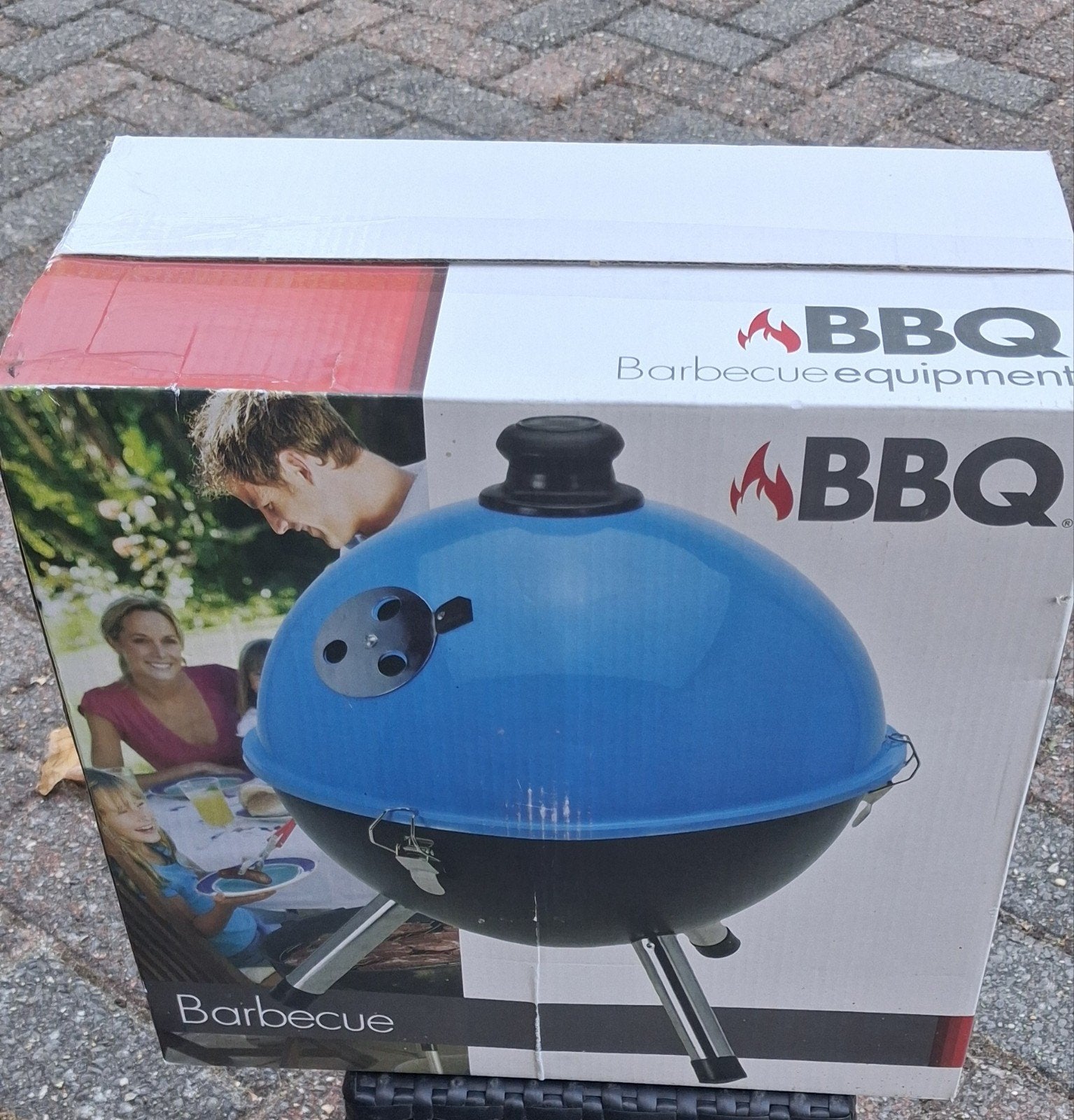 Bol Barbecue blauw ( Nieuw ), Tuin en Terras, Houtskoolbarbecues, Ophalen of Verzenden