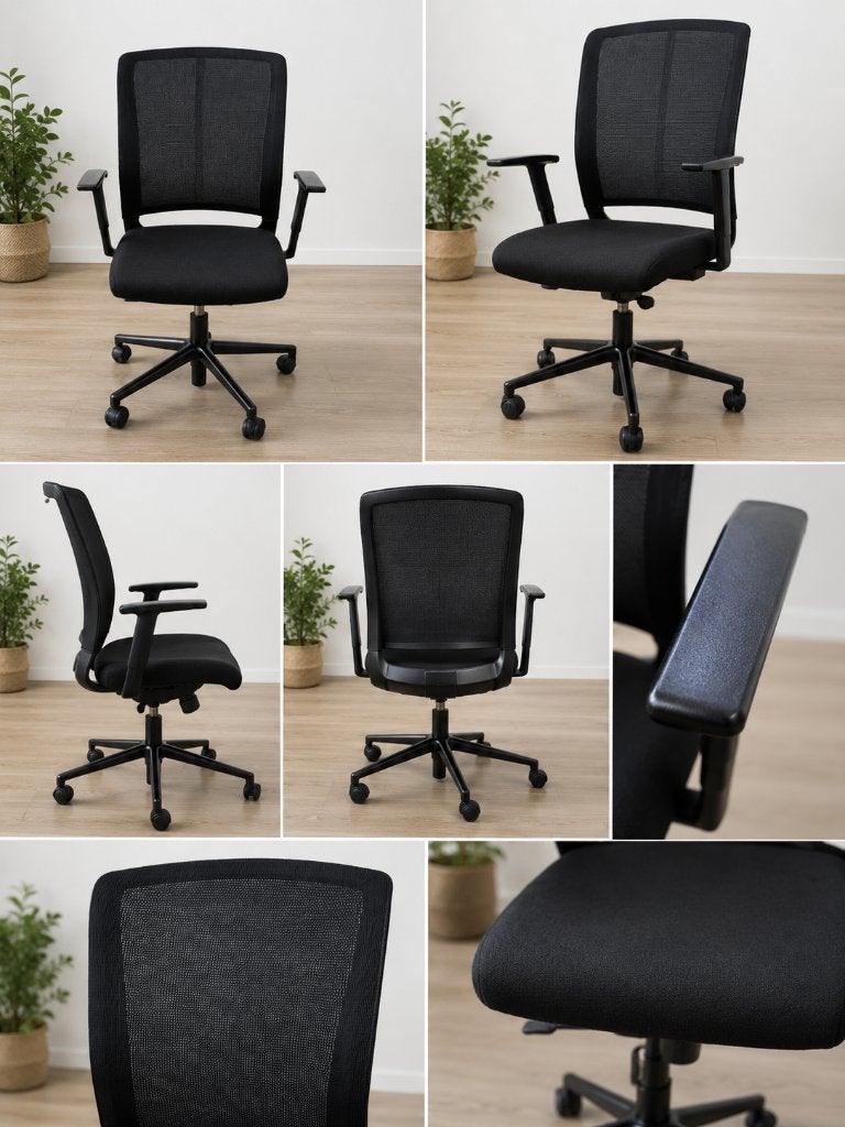 Lot - Chaise de bureau professionnelle Interstuhl X272, Enlèvement, Utilisé, Chaise de bureau, Ergonomique