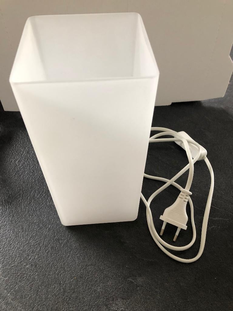 Nachtlamp en/of dressoirlamp LED (glas), Ophalen, Modern, eigentijds, Minder dan 50 cm, Glas