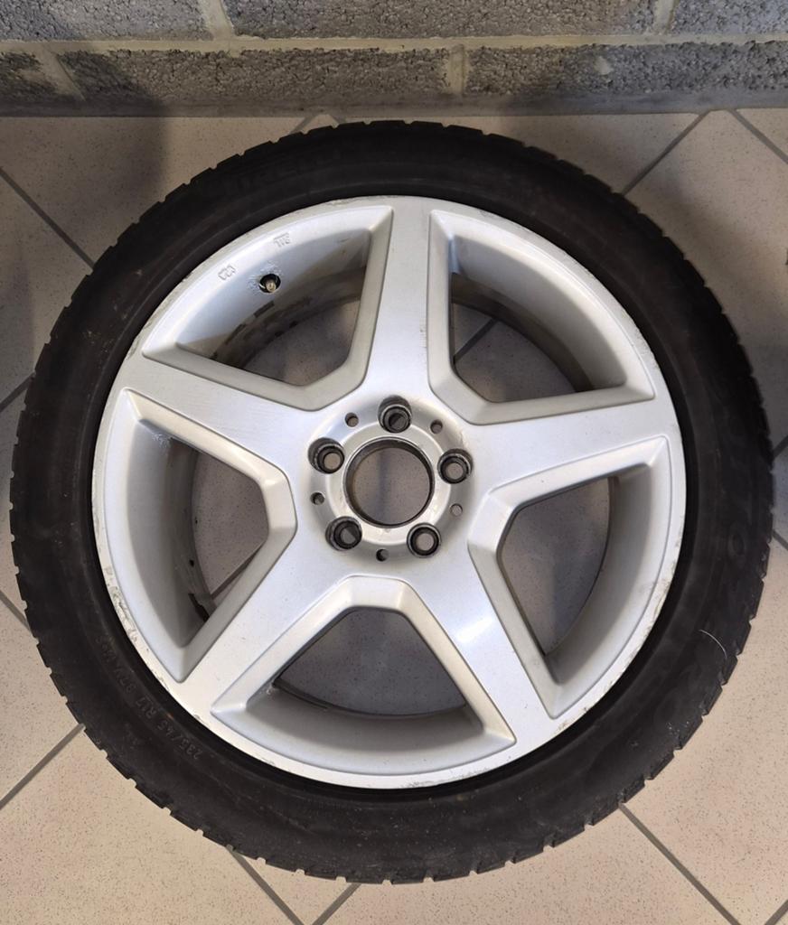 4 WIELEN 17" 5112 Mercedes, Auto-onderdelen, Banden en Velgen, Ophalen, Velg(en)