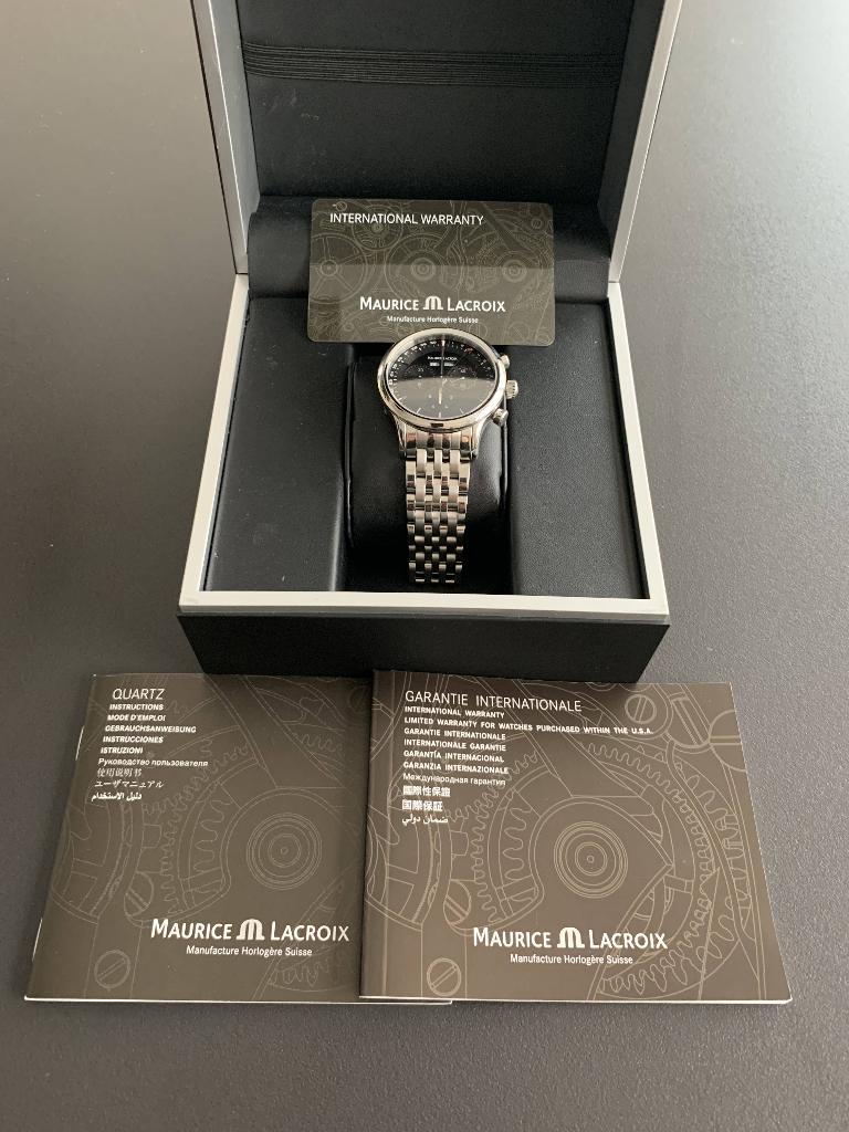 Maurice Lacroix Chronograaf 'Les Classiques', Bijoux, Sacs & Beauté, Montres | Hommes, Neuf, Montre-bracelet, Autres marques, Acier