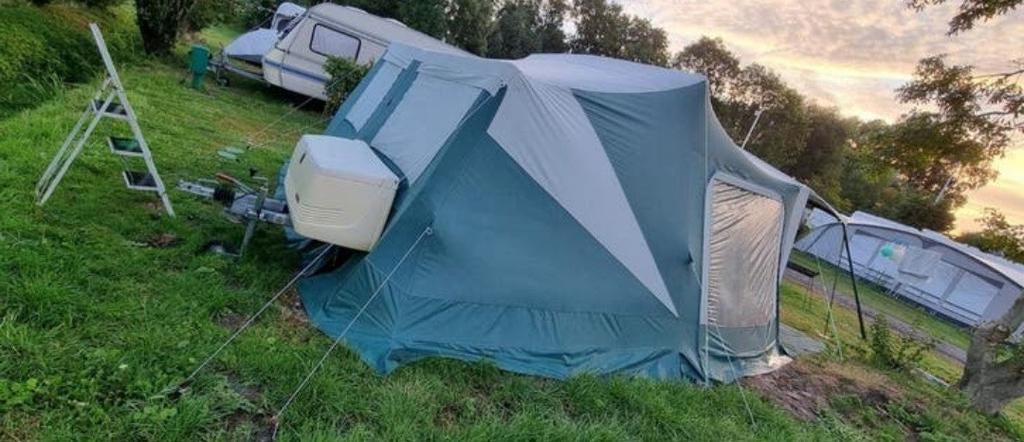 Vouwwagen Trigano, Caravans en Kamperen, Tenten, tot en met 4, Gebruikt, Ophalen