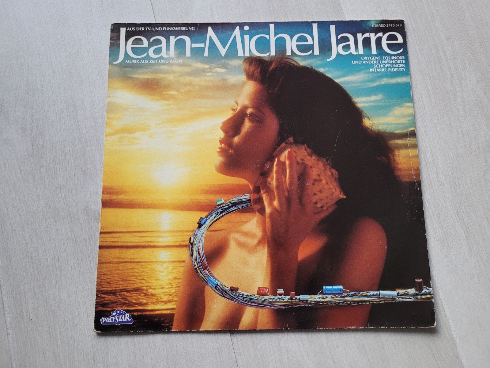 Vinyl Jean-Michel Jarre, Ophalen of Verzenden, Gebruikt