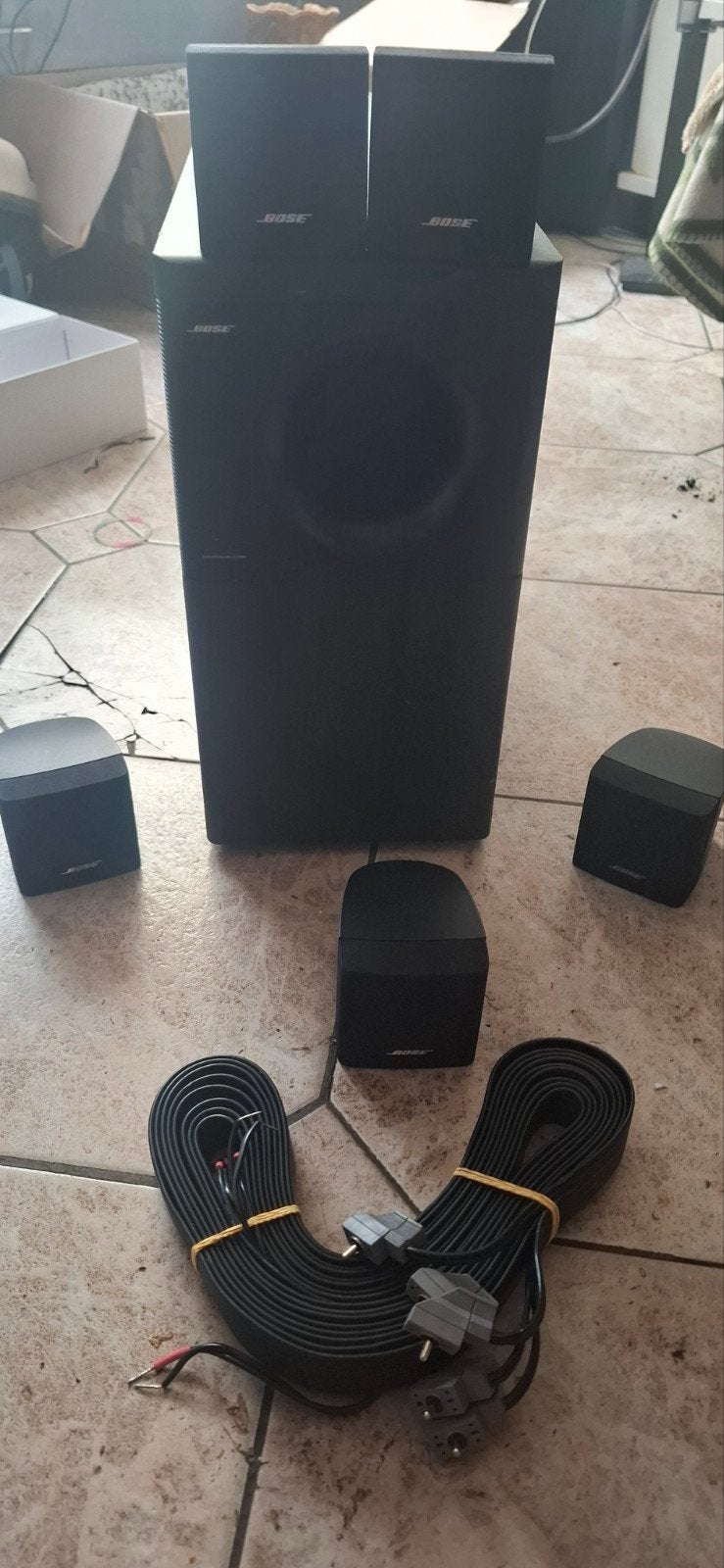 BOSE acoustimass 10 20/200w compleet voor 1399€., Audio, Tv en Foto, Overige systemen, 70 watt of meer, Zo goed als nieuw, Ophalen