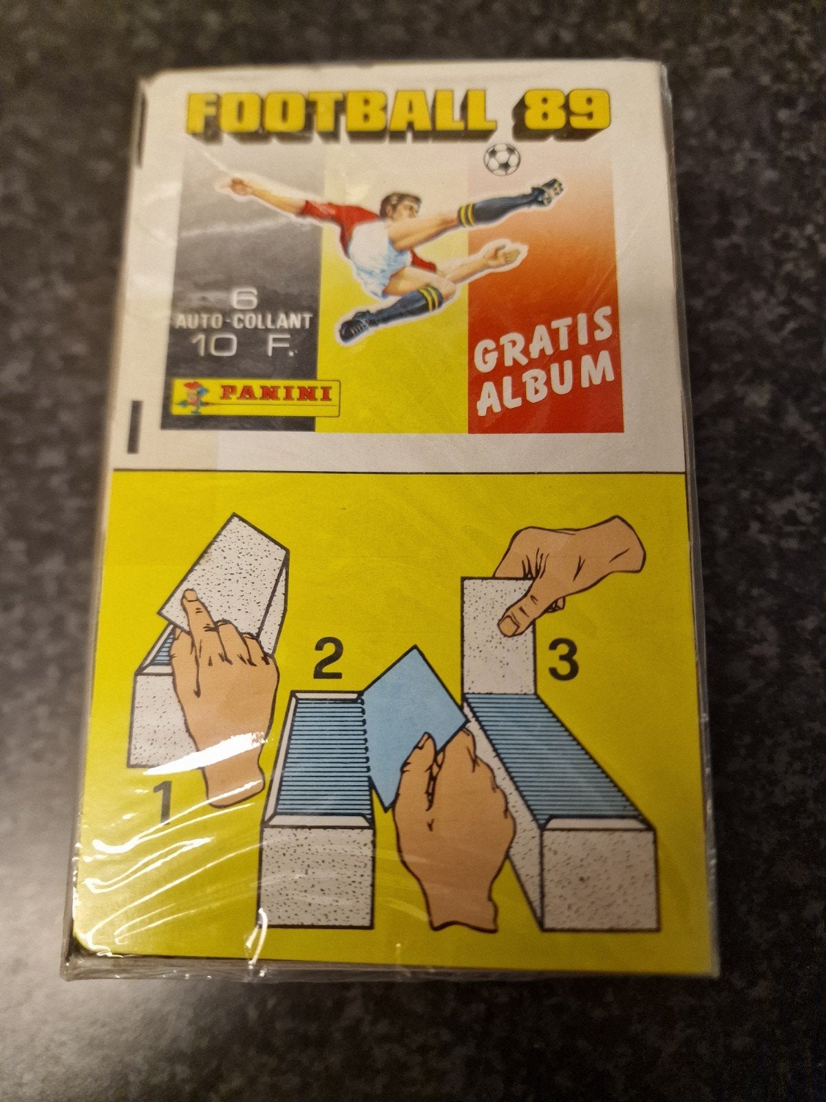 Panini Football Belge 1989 BOITE SCÉLLÉ, Collections, Transformers, Enlèvement ou Envoi