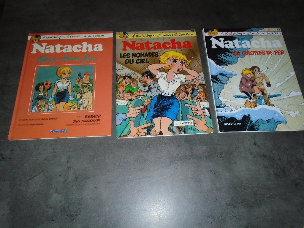 BDs - NATACHA - VALHARDI, Complete serie of reeks, Ophalen of Verzenden, Zo goed als nieuw, Walthery