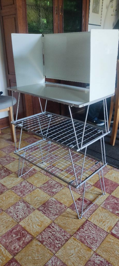 campingtafeltje voor kookvuur, Caravans en Kamperen, Ophalen of Verzenden, Gebruikt
