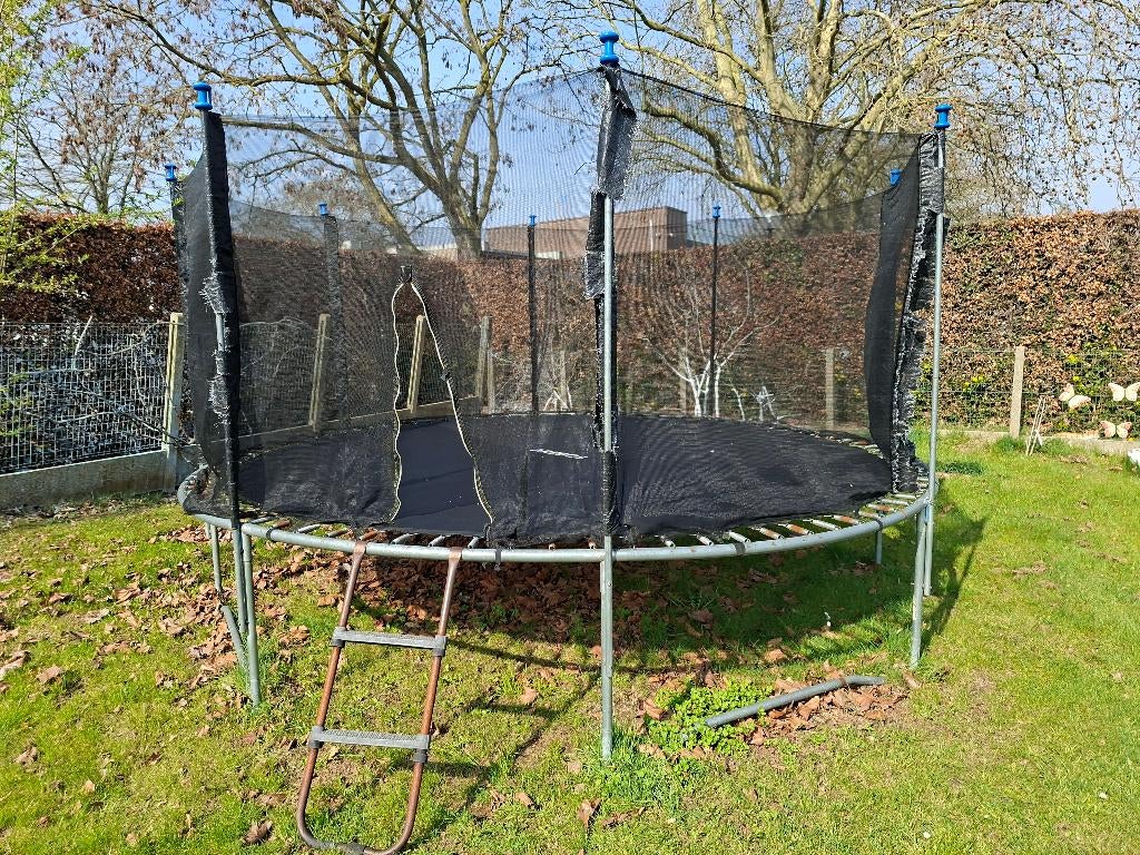 Trampoline 4.30m, Enlèvement, Comme neuf