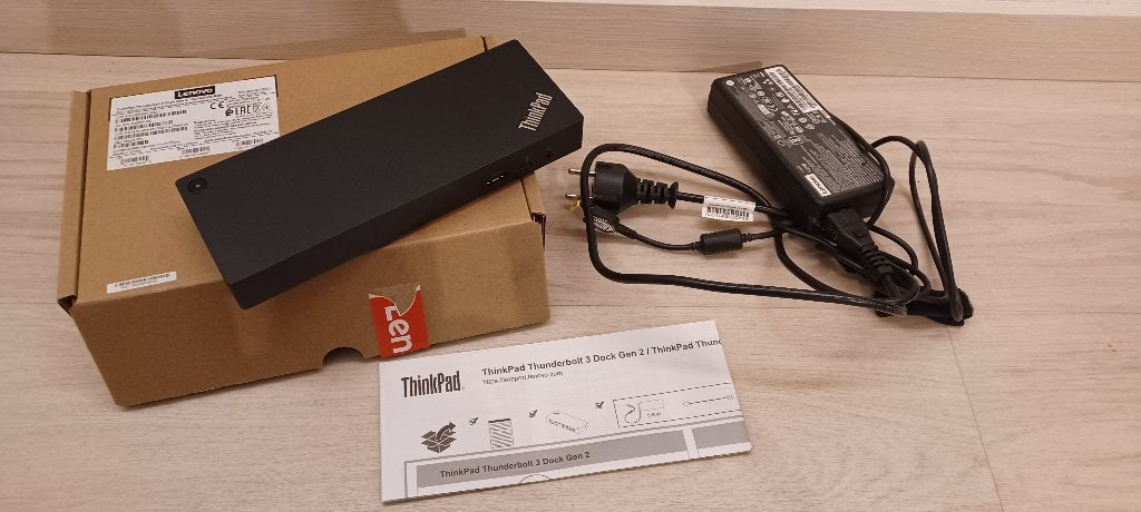 ThinkPad Thunderbolt 3 Gen 2 dockingstation, Enlèvement, Comme neuf, Station d'accueil, Lenovo