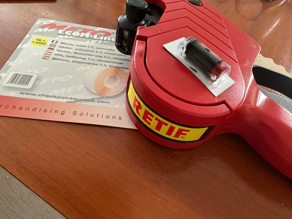 Prijstang retif meto ecom-line, Zakelijke goederen, Kantoor en Winkelinrichting | Kassa's en Betaalsystemen, Ophalen