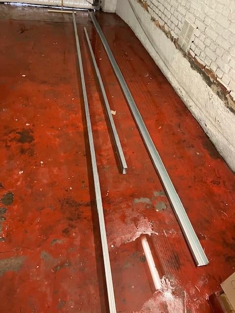 Plafondprofielen met accessoires Plagyp, Bricolage & Construction, Enlèvement, Neuf, Autres types, Inox