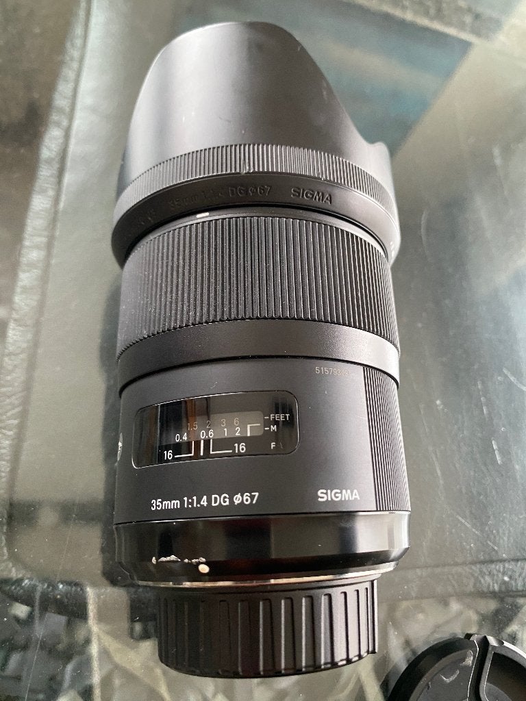Sigma Art 35 mm 1.4 voor Nikon, 35 mm, Nikon, Comme neuf, Enlèvement