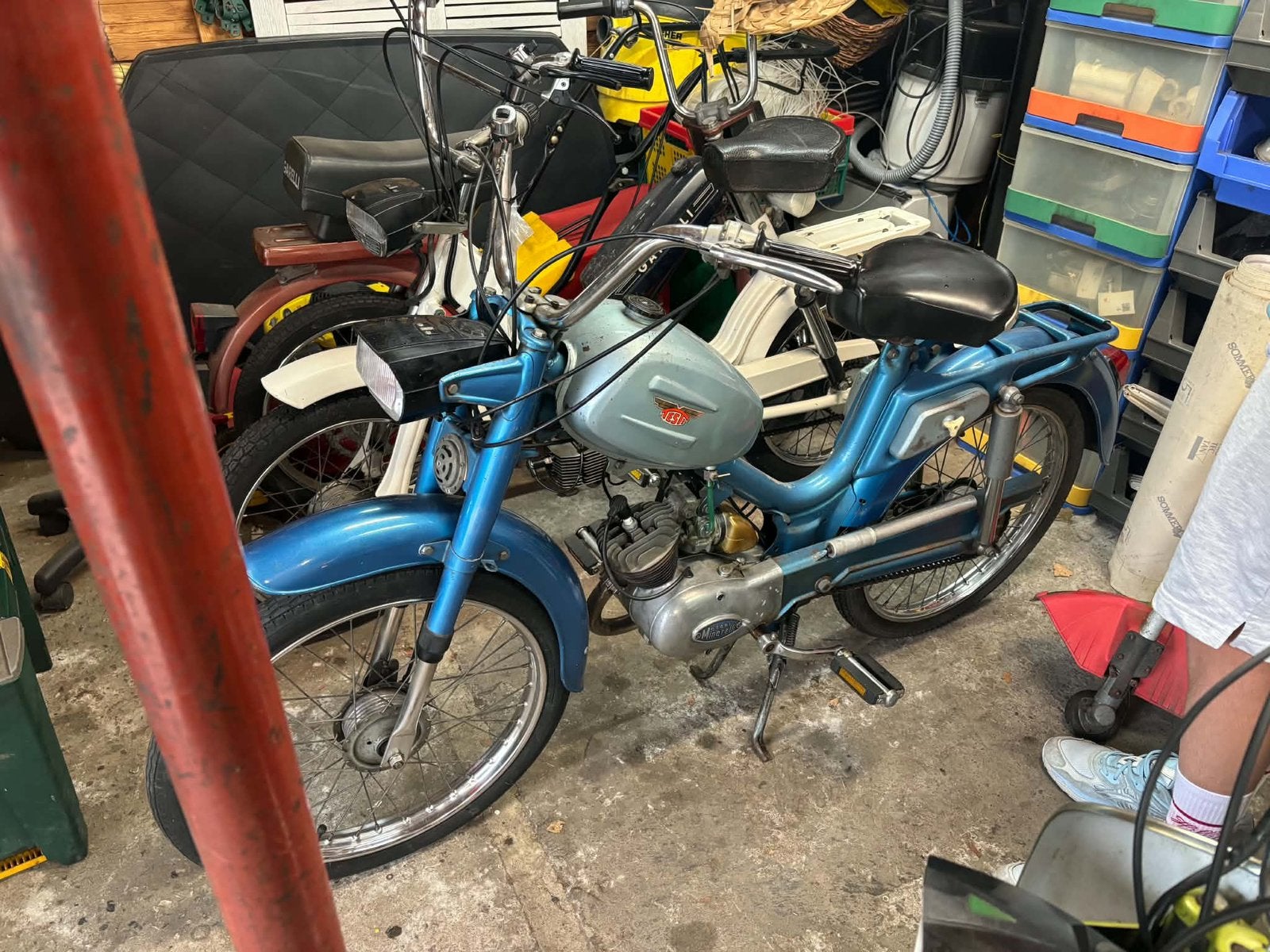 Mobylette testi z, 49 cc, Klasse B (45 km/u), 3 versnellingen, Ophalen
