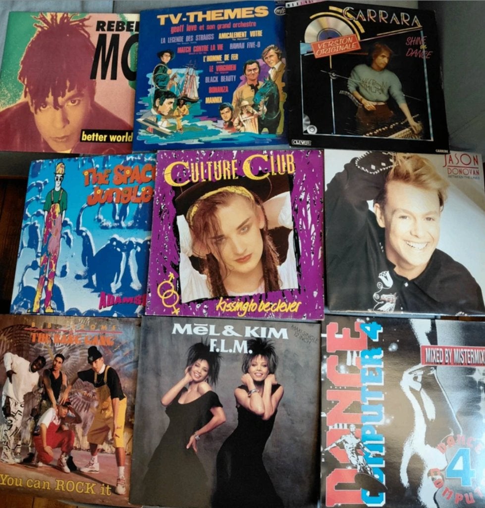 Lot vinyles années 80/90, CD & DVD, Vinyles | Autres Vinyles, Utilisé, 1980 - 1989, 12 pouces, Enlèvement ou Envoi