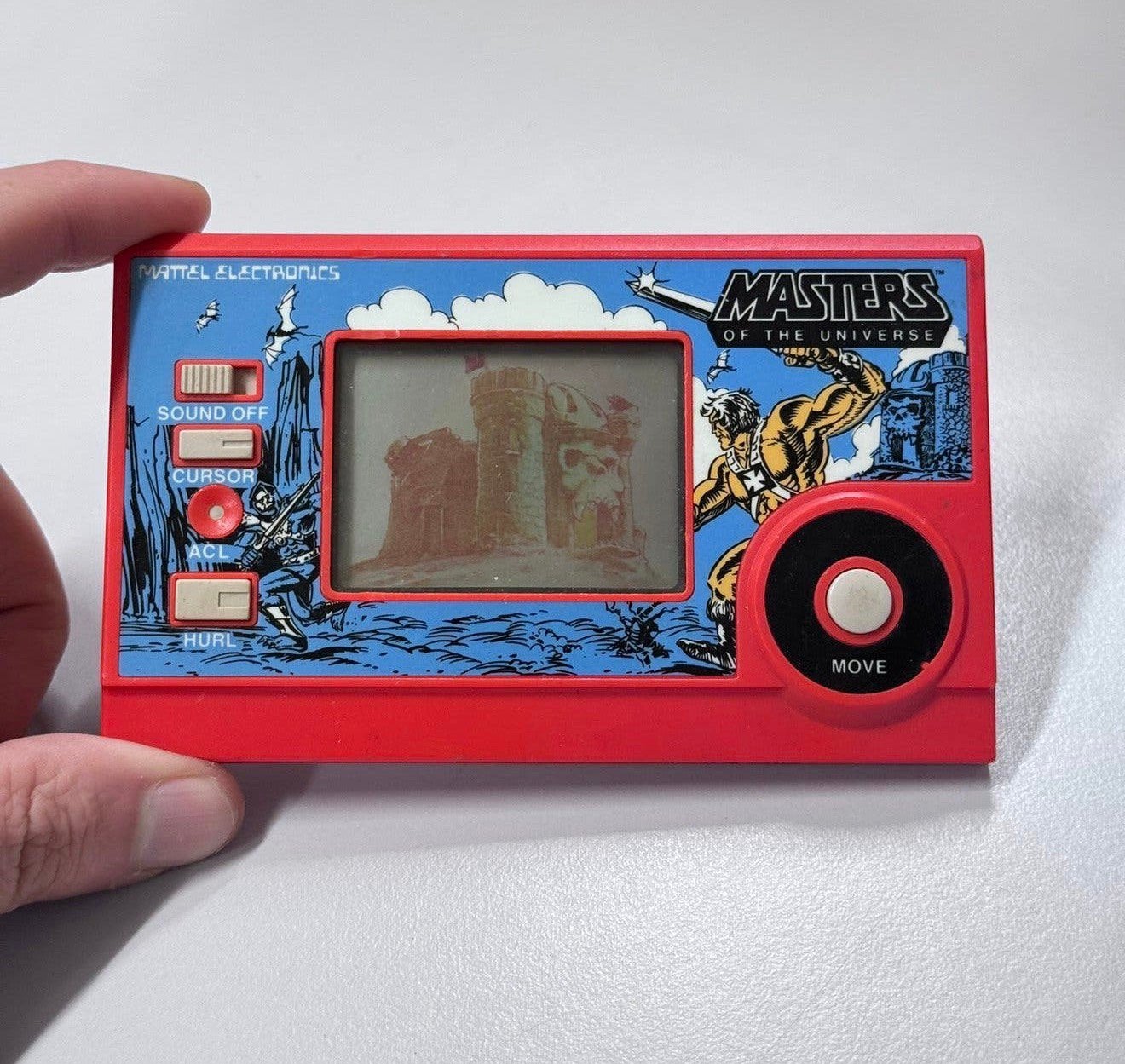 Jouet Mattel, jeu portable LCD Masters of the Universe 1982, Enlèvement ou Envoi, Comme neuf
