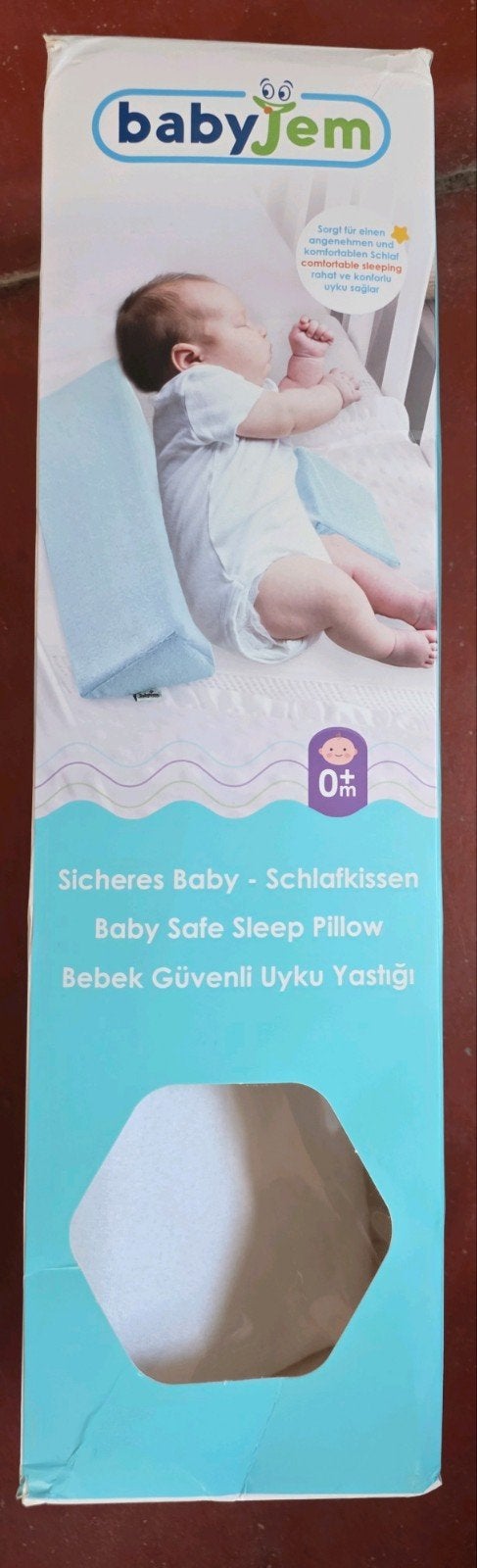 Baby safe sleep pillow - Zijslaapkussen, Wit, Nieuw, Ophalen of Verzenden, Kussen