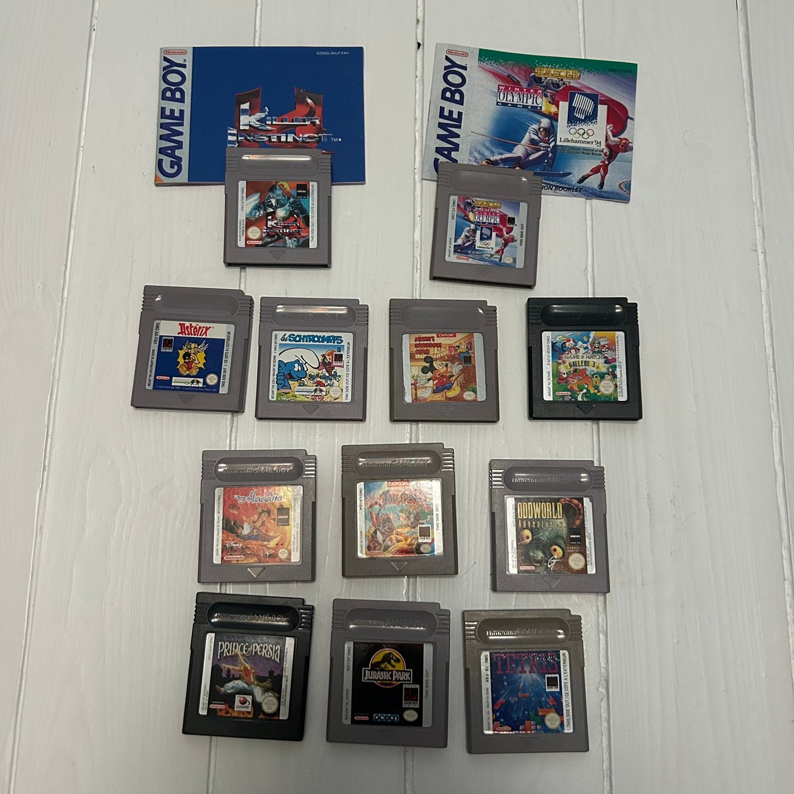 Verzameling gameboy spellen te koop, Ophalen of Verzenden, Zo goed als nieuw