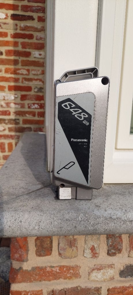 Panasonic batterij 648 wh, Ophalen, Gebruikt