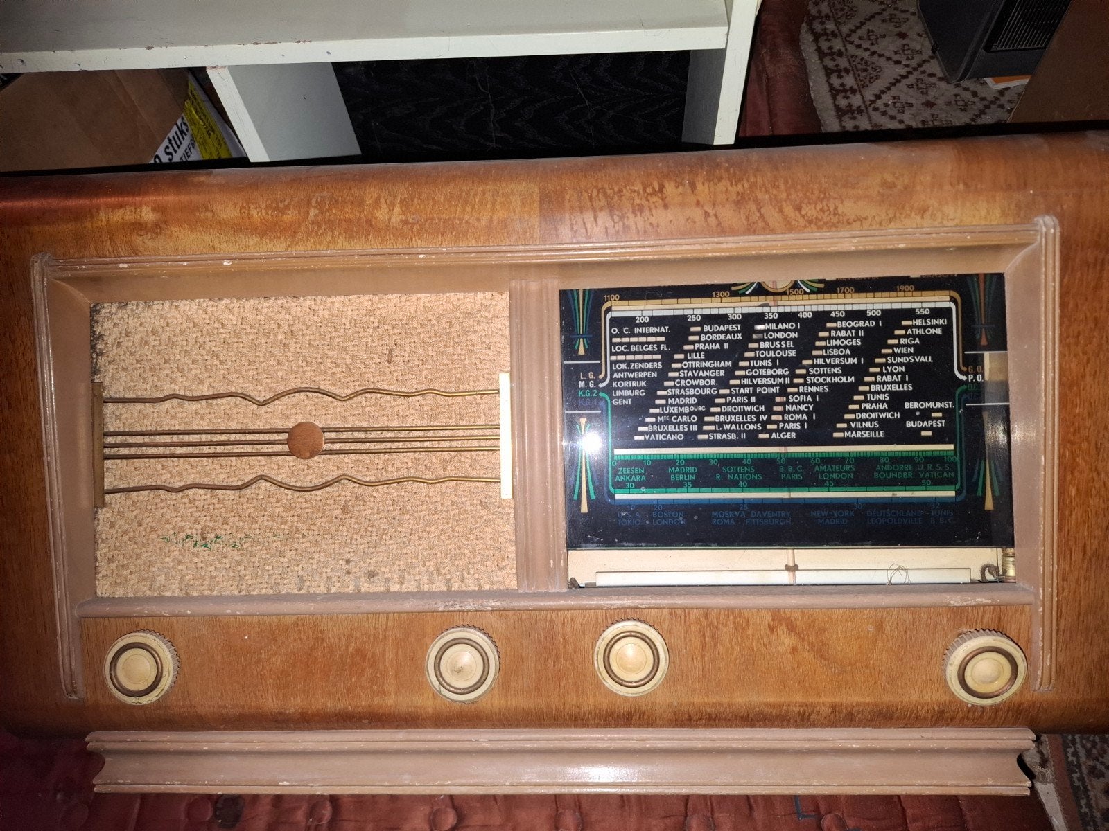 oude radio, Antiek en Kunst, Antiek | Tv's en Audio, Ophalen