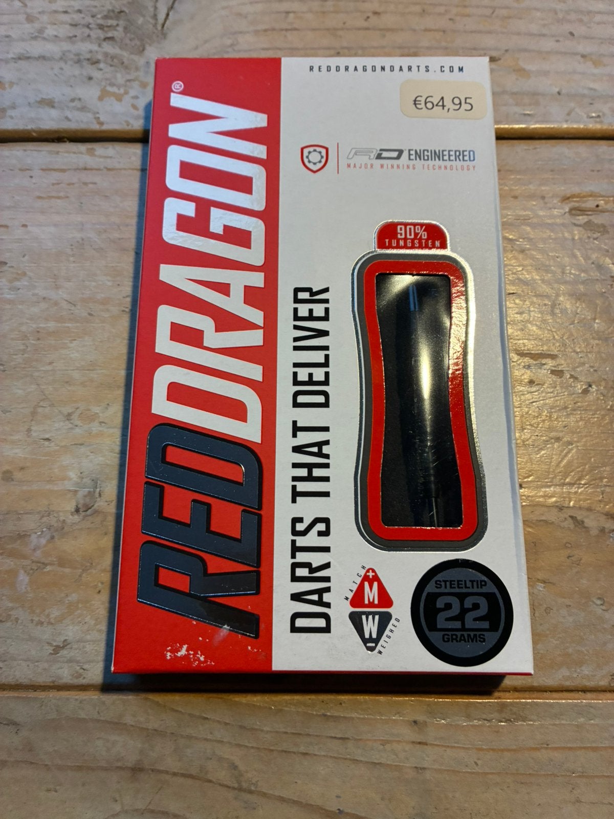 Nieuw! Red Dragon Steeltip Dartpijlen – 22 Gram, Ophalen of Verzenden, Nieuw, Pijlen