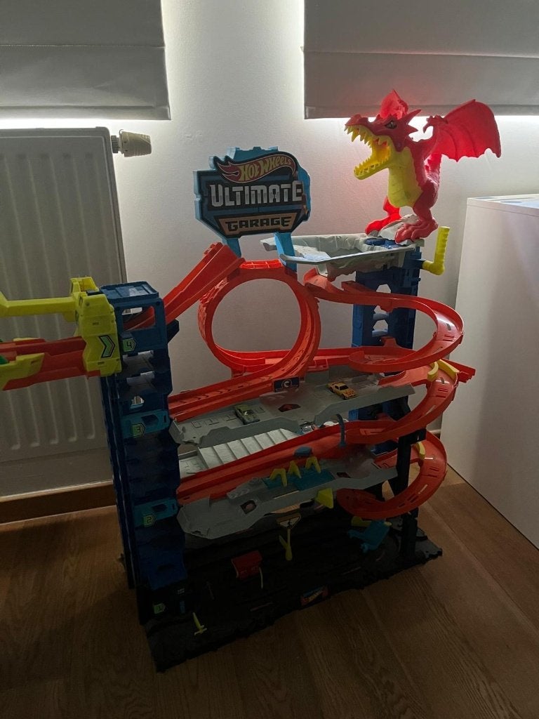 Hot Wheels, Ophalen, Racebaan, Opwindmechanisme, Zo goed als nieuw
