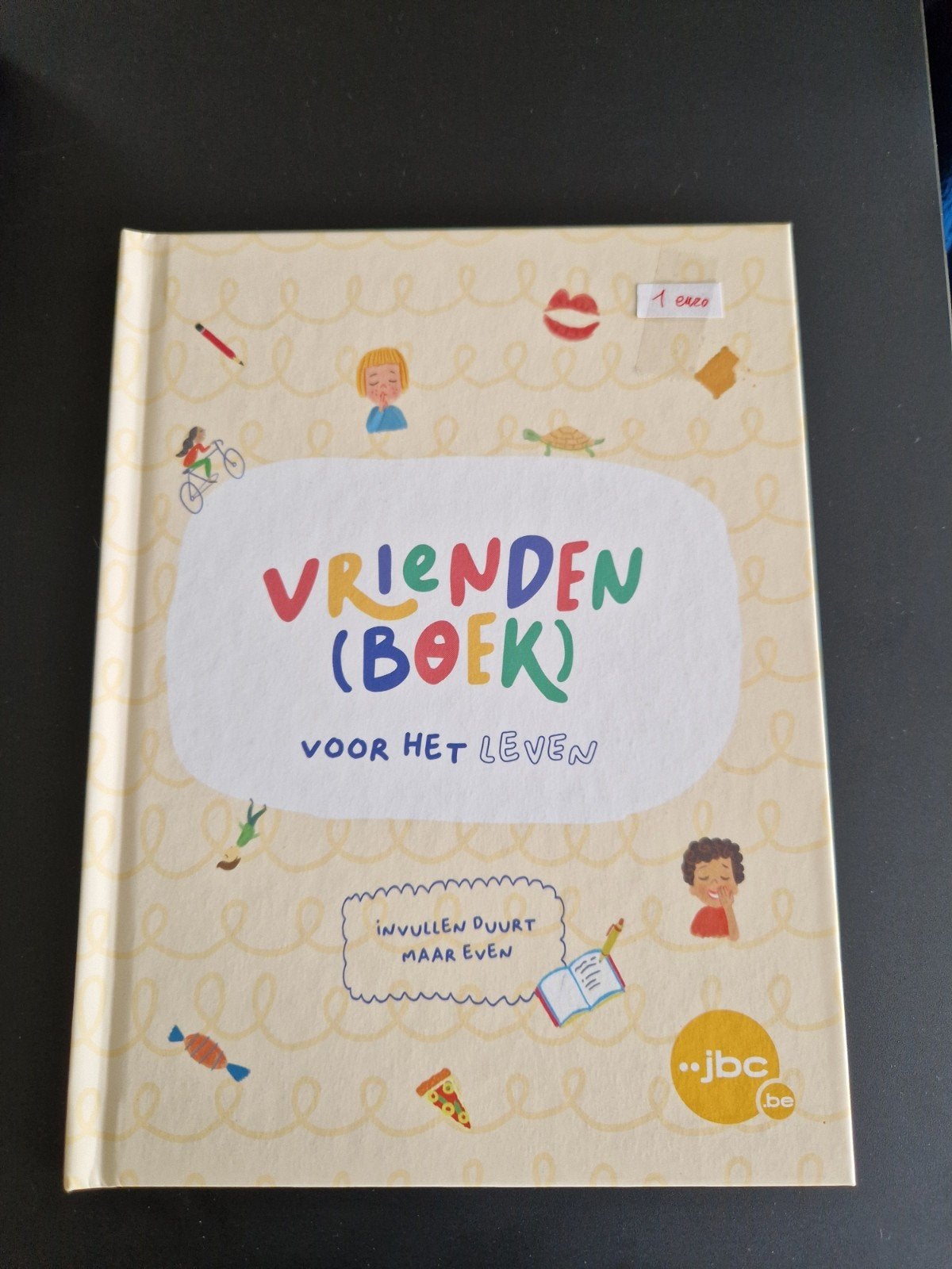 vrienden boek voor het leven, Enlèvement ou Envoi