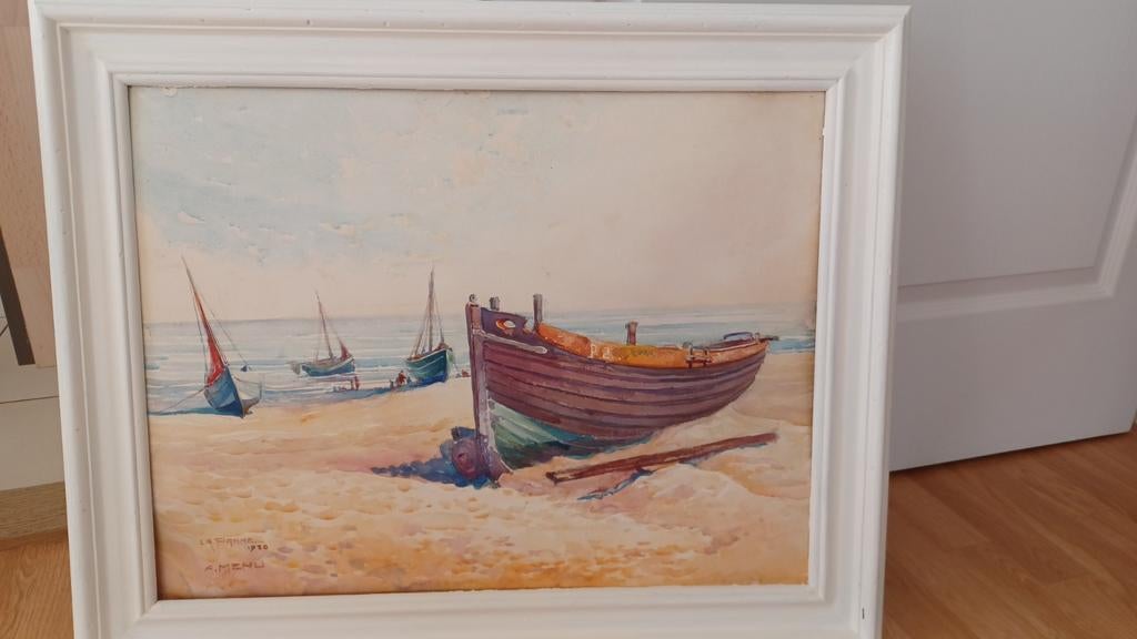 Tableau De la mer De Panne, Enlèvement