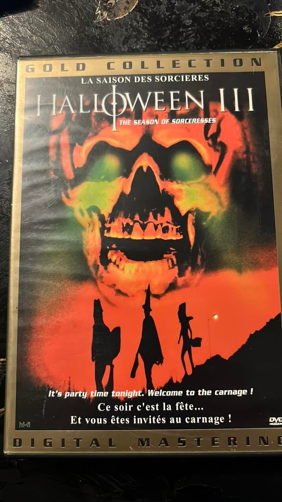 Halloween 3, Cd's en Dvd's, Ophalen of Verzenden, Zo goed als nieuw