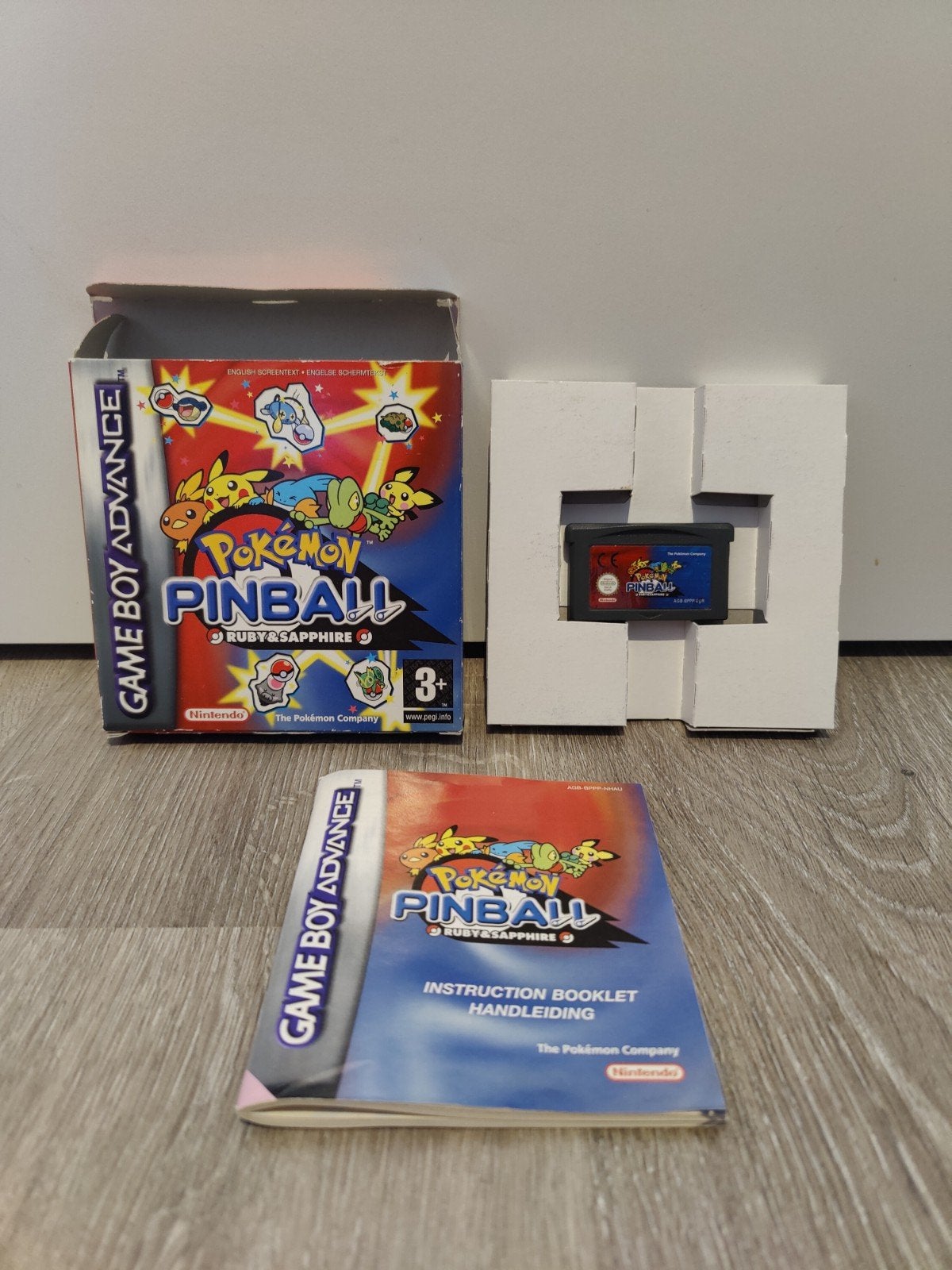 Nintendo Gameboy Pokémon Ruby & Sapphire pinball, Games en Spelcomputers, Ophalen