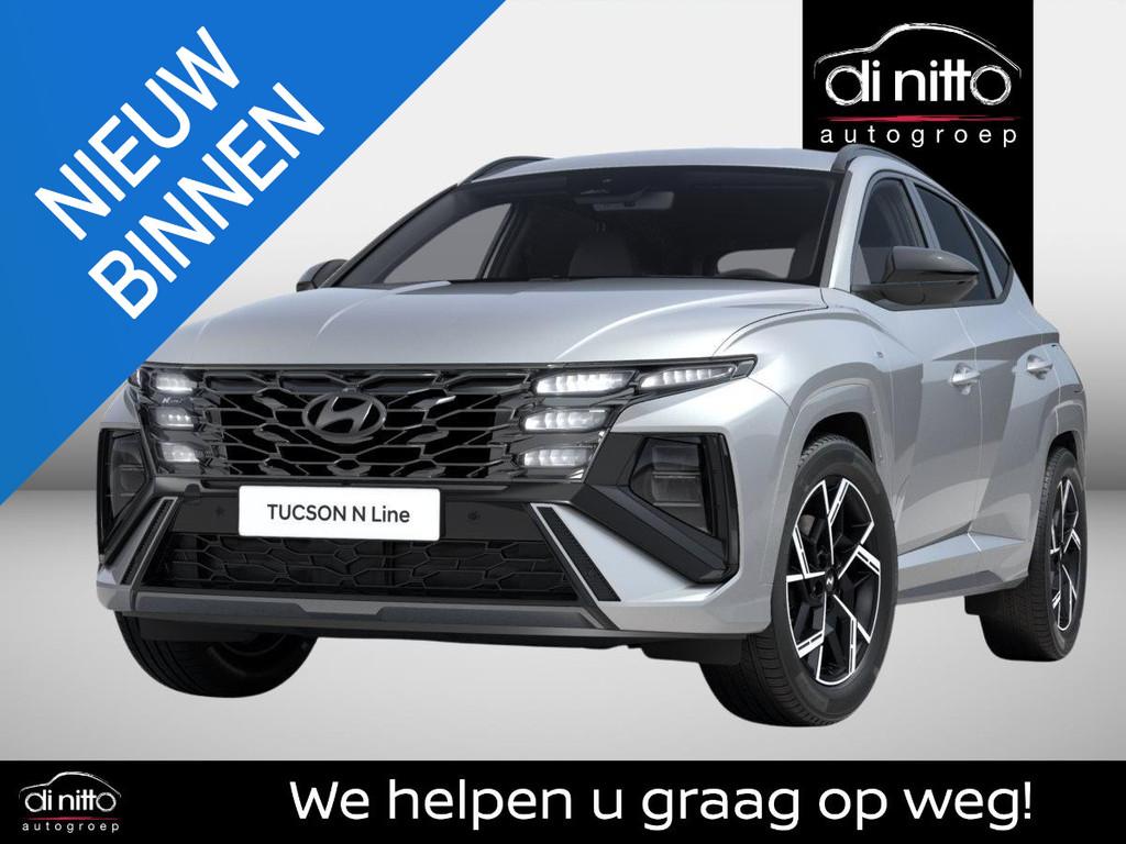 Hyundai Tucson 1.6 T-GDi Feel N-Line 7-DCT, Auto's, Stof, 4 cilinders, 1600 cc, Bedrijf