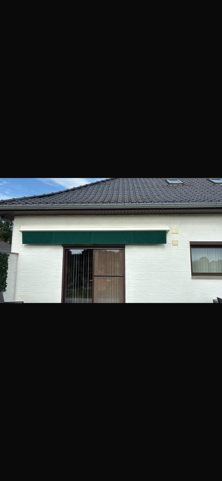 Zonneluifel, Tuin en Terras, Zonneschermen, 300 cm of meer, Ophalen, 250 cm tot 450 cm, Elektrisch