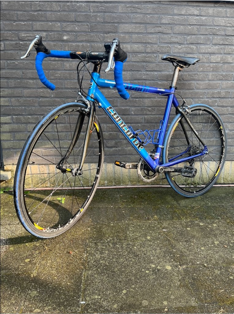 Concorde koersfiets blauw – Campagnolo, Fietsen en Brommers, 28 inch, Gebruikt, Aluminium, 15 tot 20 versnellingen