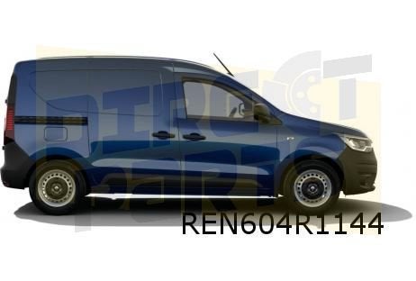 Renault Express (5/21-) (FJK) schuifdeur Rechts (niet bij ru, -, -, Nieuw, -