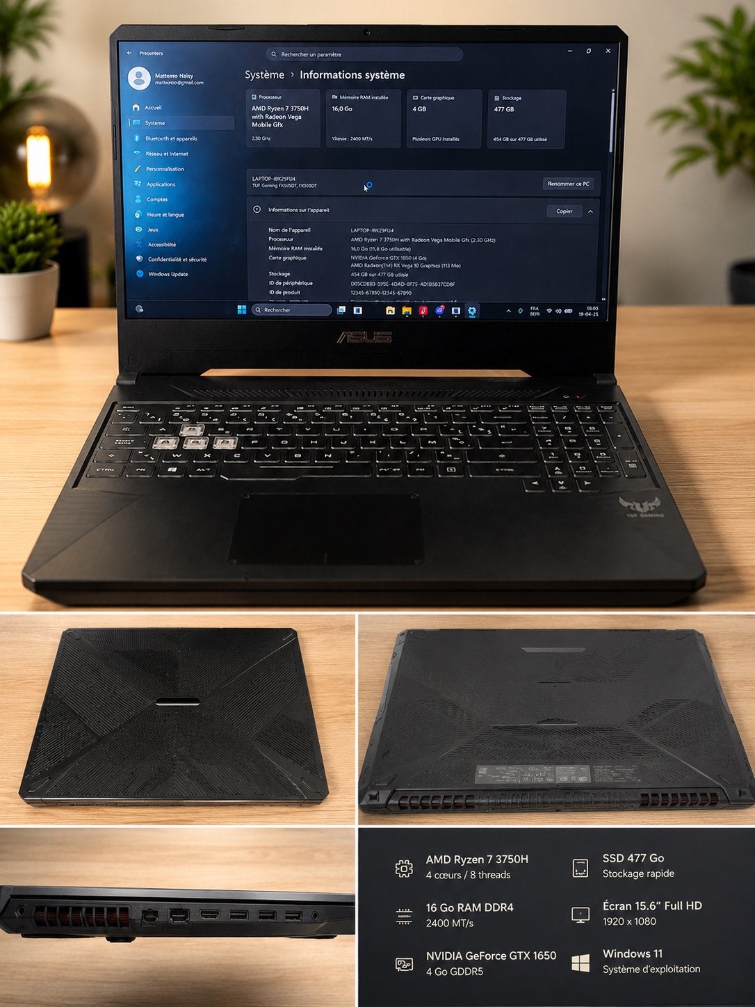 Pc gamer, Comme neuf, Enlèvement, Gaming, SSD