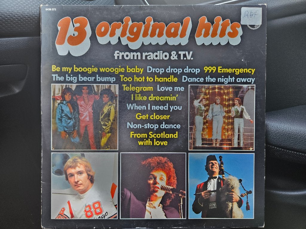 LP Various - 13 Original Hits From Radio & TV, Cd's en Dvd's, Vinyl | Verzamelalbums, LP, Gebruikt, Ophalen of Verzenden, Pop