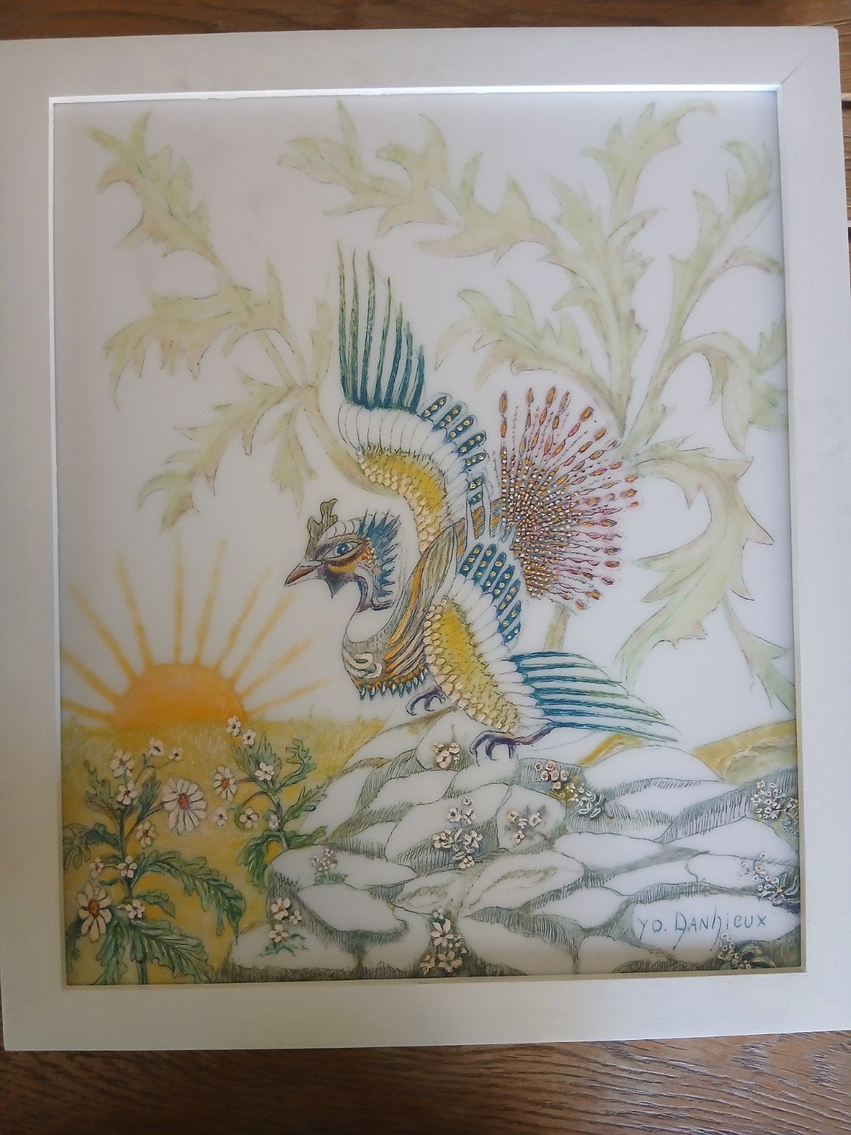 Prachtig Ingelijst Kunstwerk, Ophalen