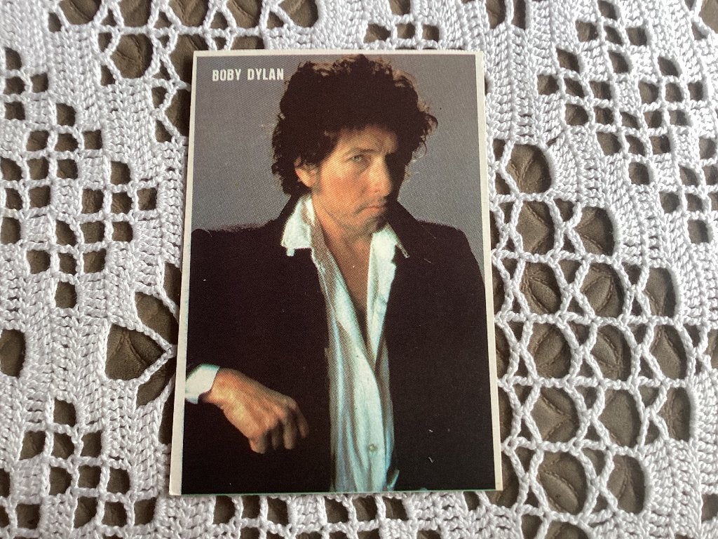 Chromo kalender 1986 BOB DYLAN, Verzamelen, Ophalen of Verzenden, Gebruikt