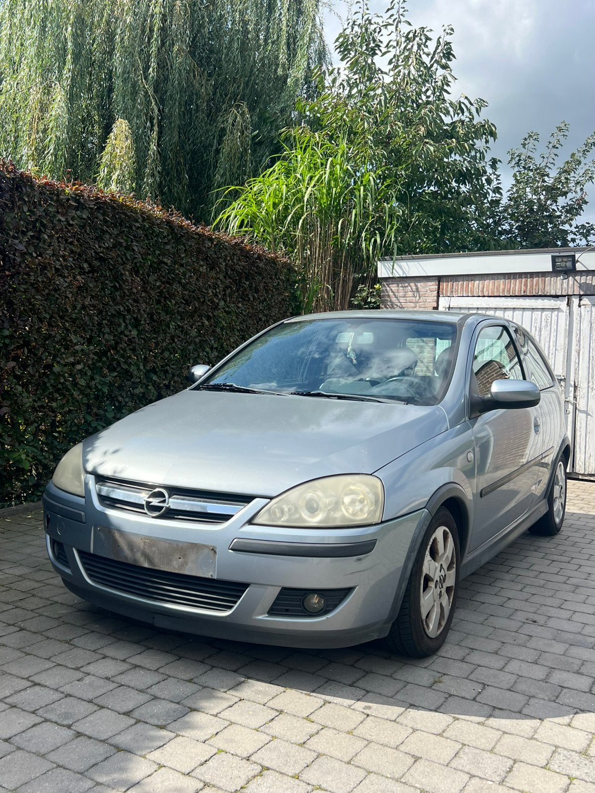 Opel Corsa 1.4i | 176000KM | 2004 | Goede staat, Auto's, Stof, Particulier, Euro 4, Zilver of Grijs
