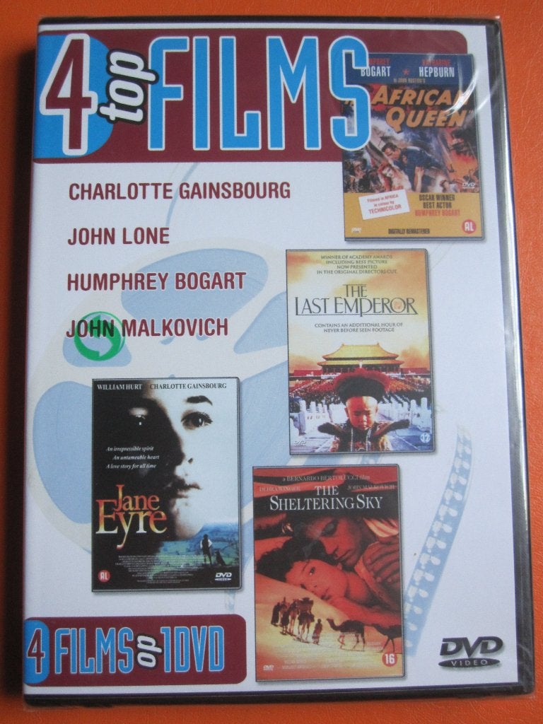 4 Top Films (4 films op 1 DVD) nieuw in de verpakking, Engels, Vanaf 16 jaar, Nederlands, Ophalen of Verzenden