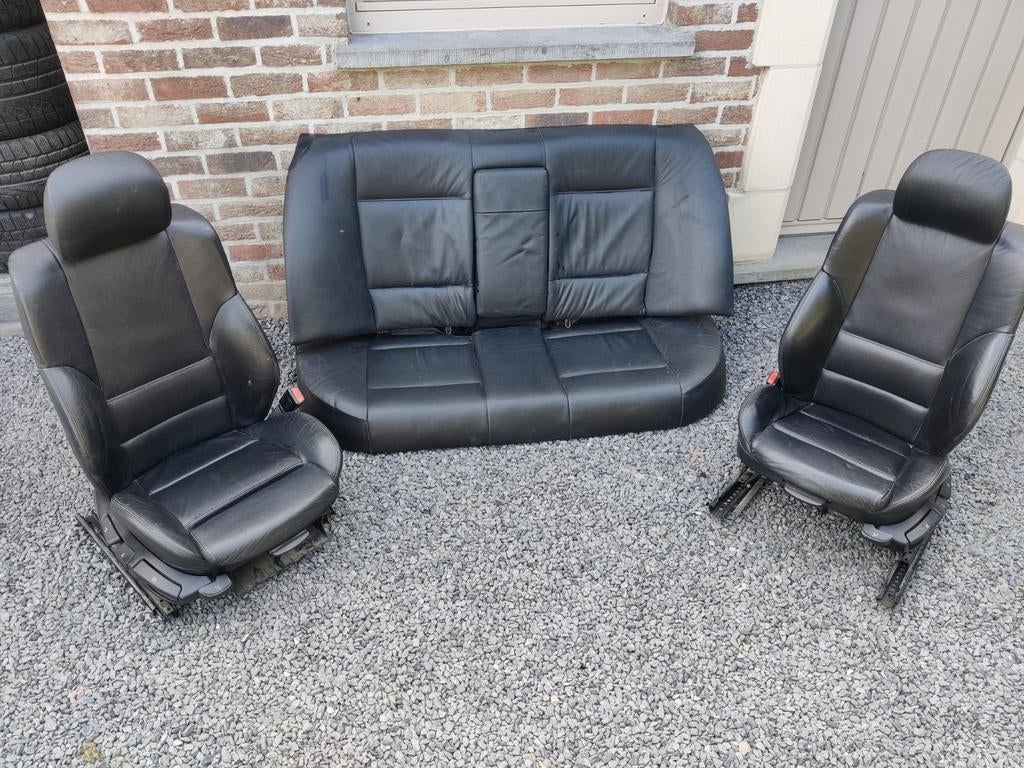 Intérieur sport cuir noir BMW e46 berline, Autos : Pièces & Accessoires, Enlèvement, Utilisé, BMW