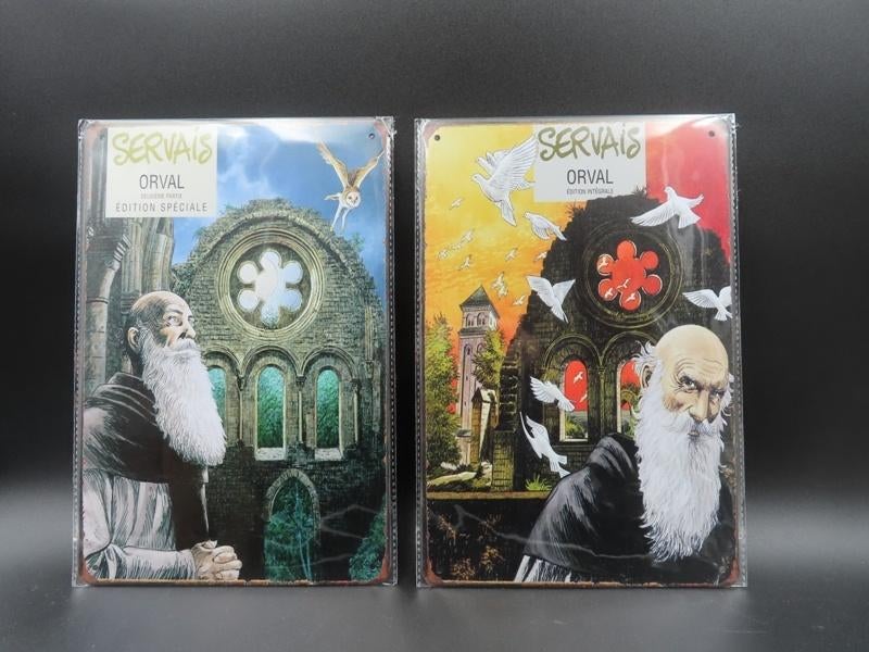 Orval - Plaques métalliques - JC Servais, Enlèvement, Comme neuf
