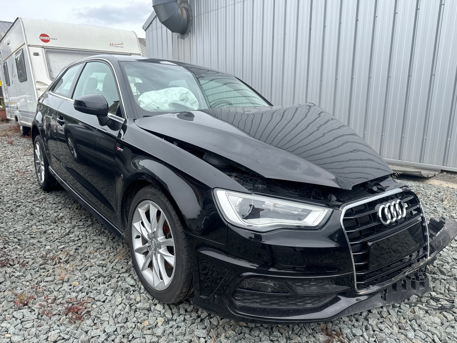 Audi A3 1.6tdi 110cv 11/19 153.000km Accidentée, Autos, Audi, Entreprise, Achat, A3, Euro 6, Hatchback, 3 portes, Boîte manuelle